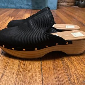 Black clogs